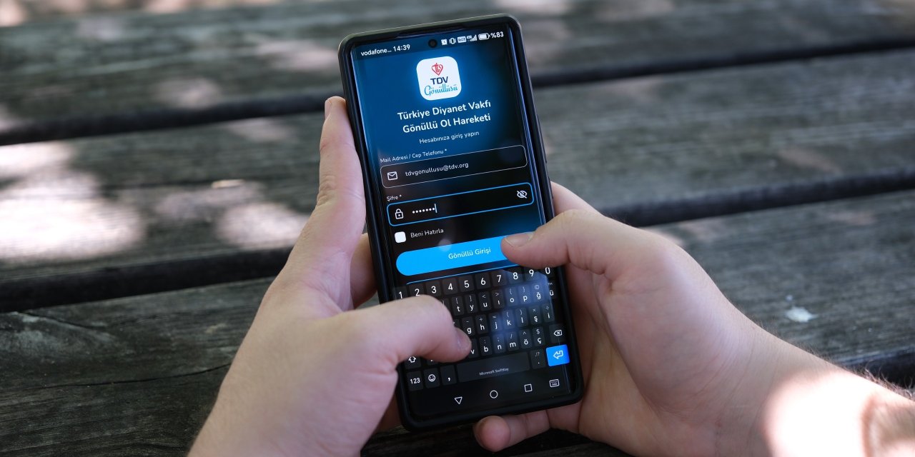 'TDV Gönüllüsü' mobil uygulaması hayata geçirildi