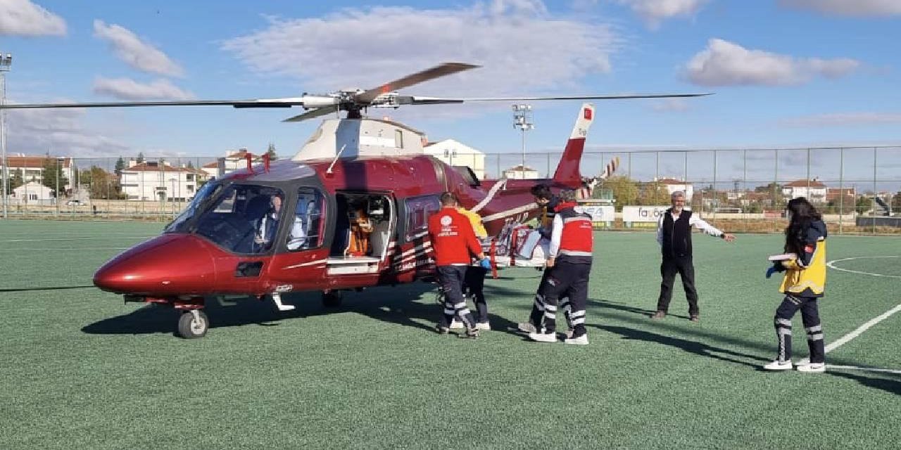 5 aylık doğan bebek Konya'ya sevk edildi