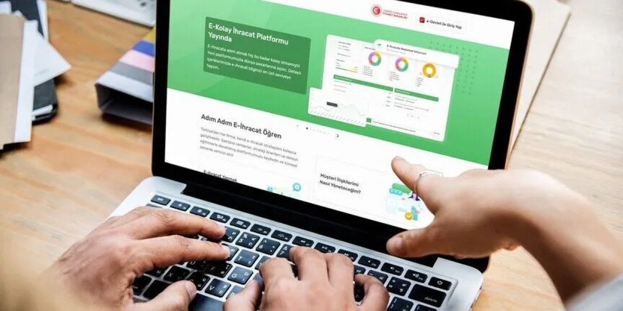 Ticaret Bakanlığının "E-Kolay İhracat Platformu"na ödül