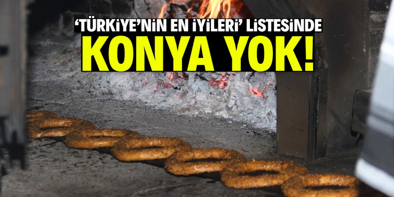 'Türkiye’nin en iyileri' arasında Konya yok!