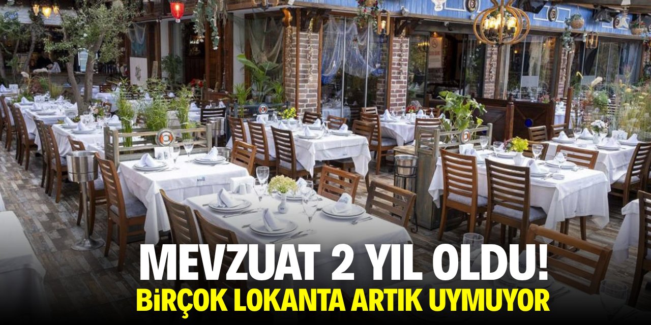 Mevzuat 2 yıl oldu! Birçok lokanta uymuyor