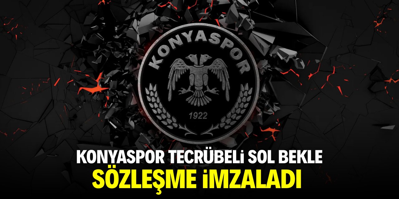 Konyaspor tecrübeli sol bekle sözleşme imzaladı