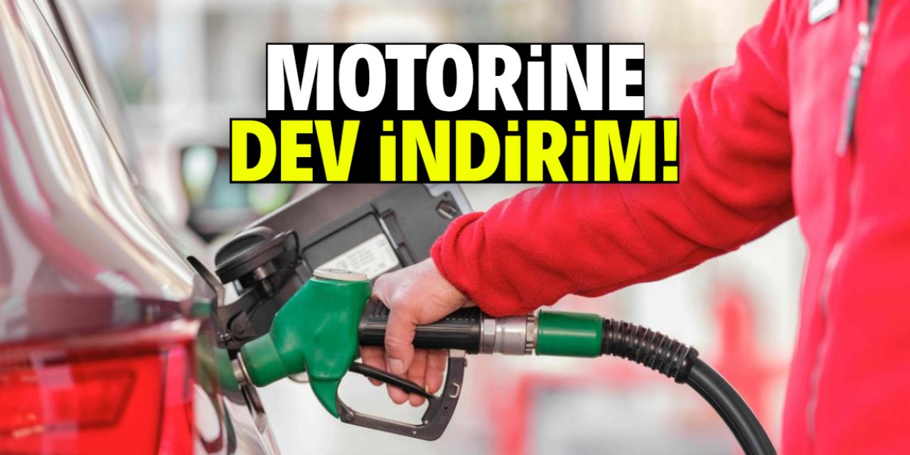 Motorine dev indirim geliyor
