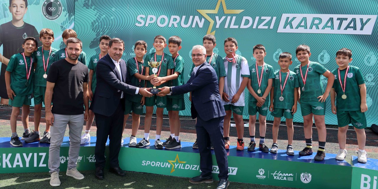 Karatay'da turunuvalar ödül töreniyle tamamlandı