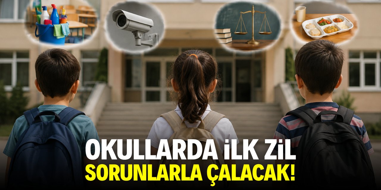 Okullarda ilk zil sorunlarla çalacak