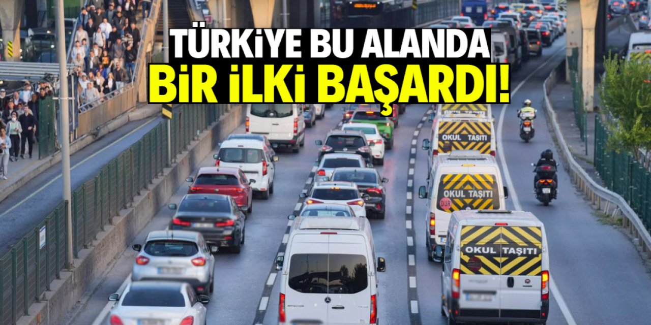 Türkiye bu alanda bir ilki başardı! Mesajı gören harekete geçti