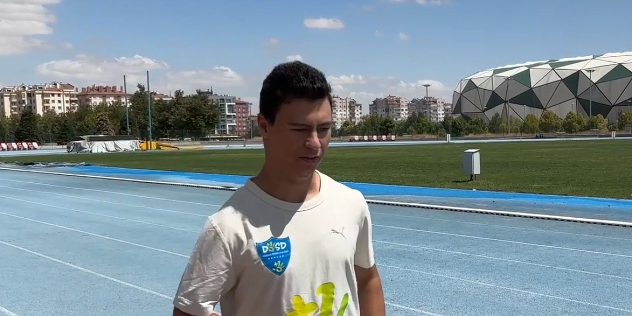 Konya'da çalıştı 3 kez dünya rekoru kırdı: Down sendromlu milli sporcunun hedefi büyük
