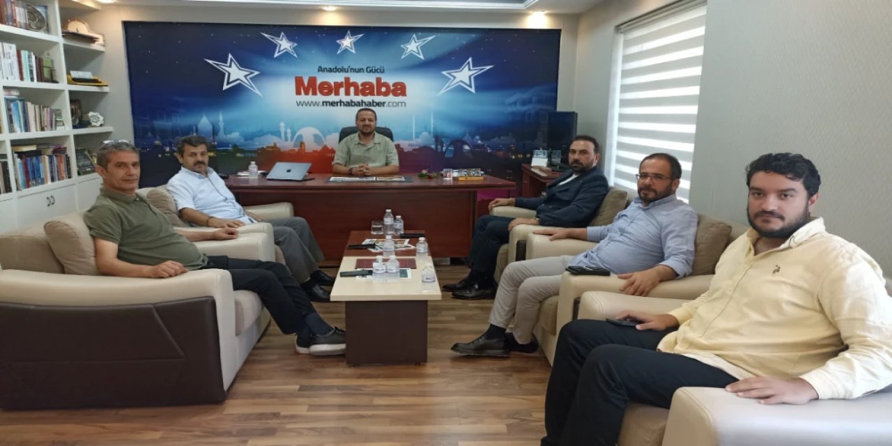 Yeni Medya Cemiyeti'nden Merhaba'ya ziyaret