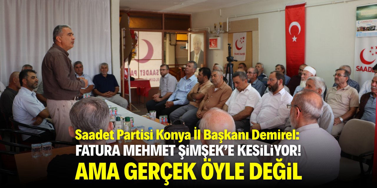 Demirel: Fatura Mehmet Şimşek'e kesiliyor! Ama gerçek öyle değil