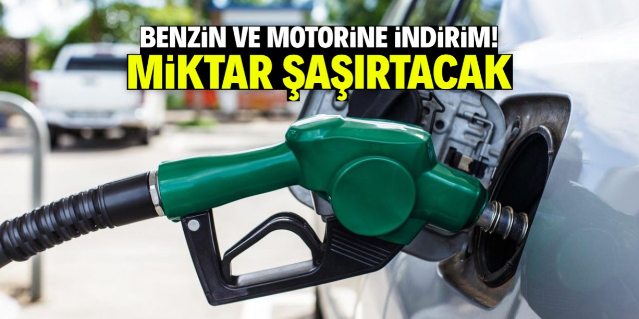 Benzin ve motorine şaşırtan indirim! Miktarı duyan rahat nefes alacak