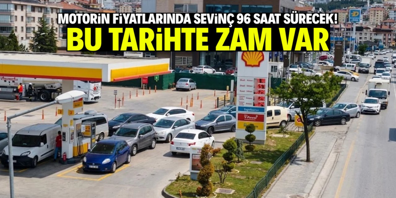 Motorin fiyatlarına indirim sevinci 96 saat sürecek! Bu tarihte zam var