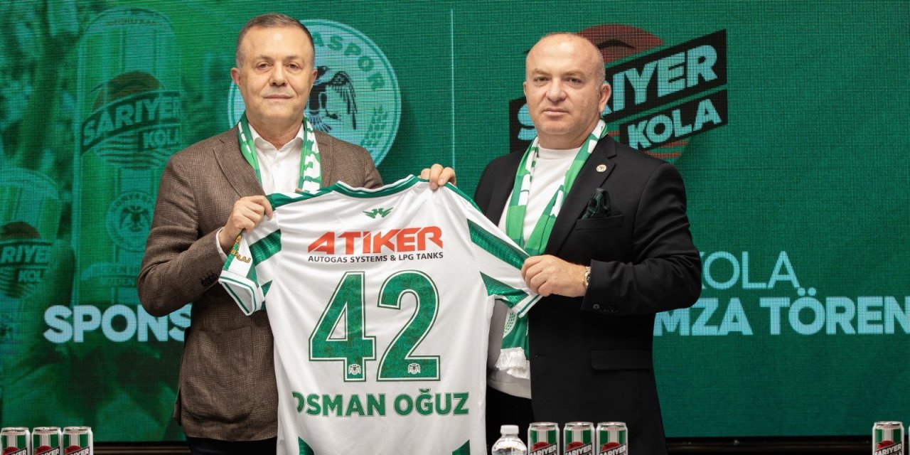 Konyaspor ile Sarıyer Kola sponsorluk imzaladı