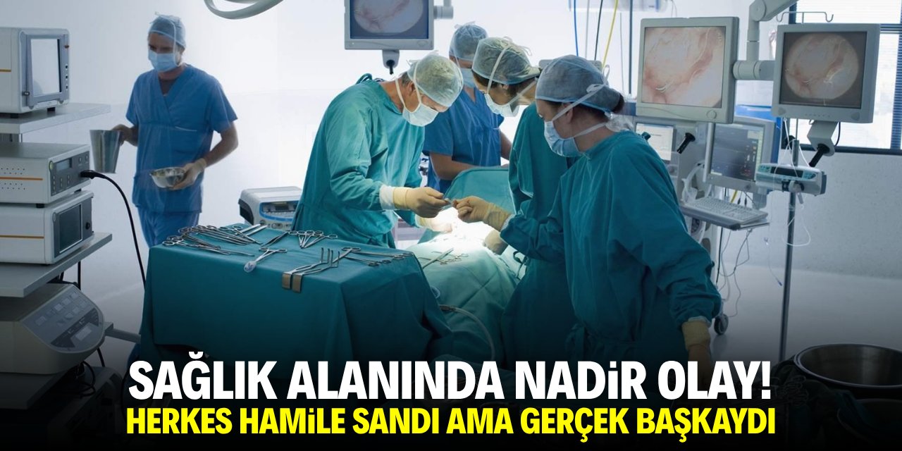 Konya'da sağlık alanında nadir olay! Herkes hamile sandı ama gerçek başka çıktı