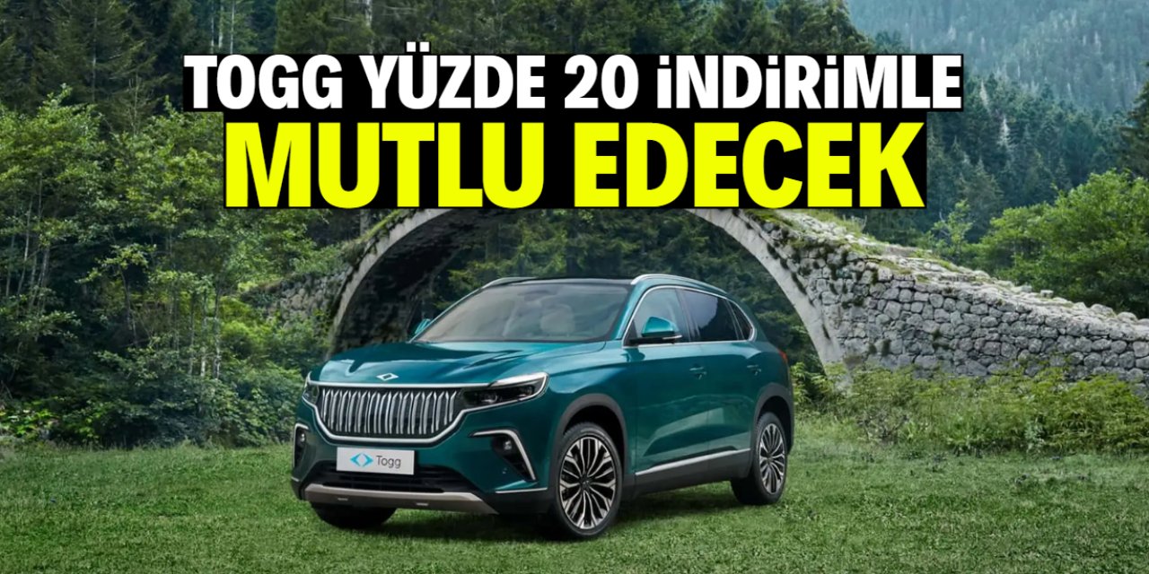 TOGG yüzde 20 indirimle mutlu edecek! İşte o kampanya