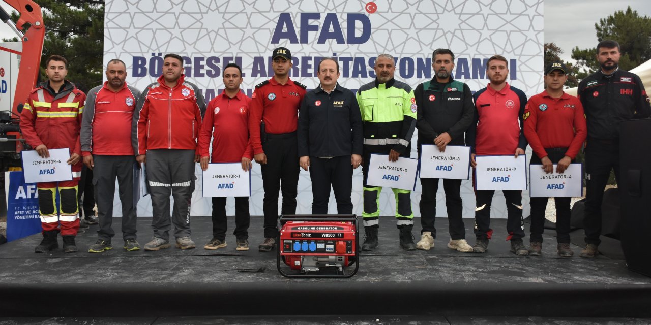 Konya'da AFAD Akreditasyon Kampı sona erdi