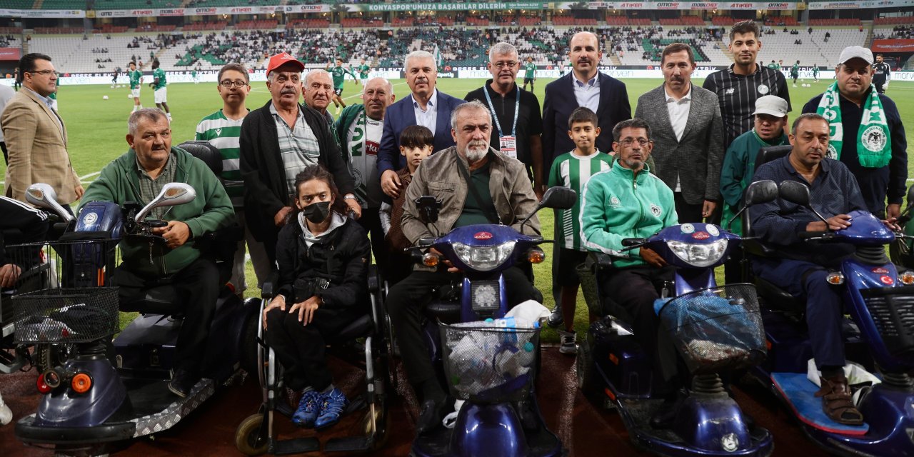 Konya'nın stadyumuna 'Erişilebilirlik Belgesi'