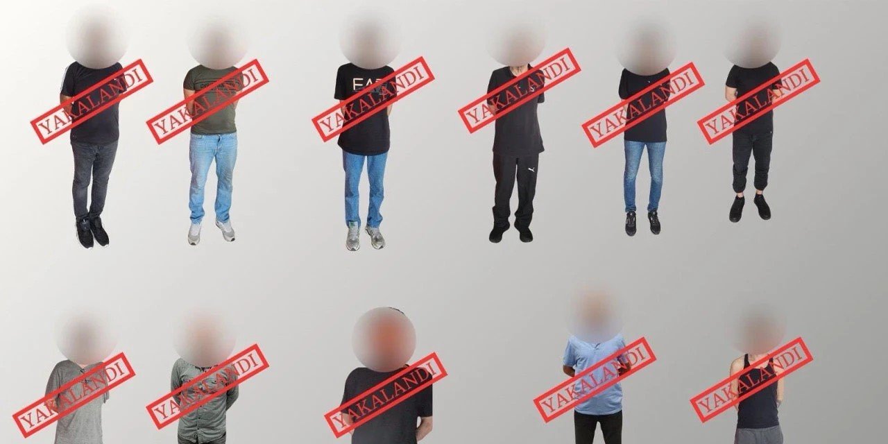 Aranan 22 kişi yakalandı, 11'i Türkiye'ye iade edildi