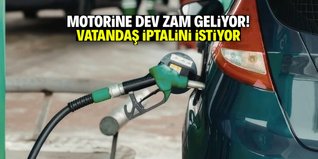 Motorine dev zam geliyor! Vatandaş iptalini istiyor
