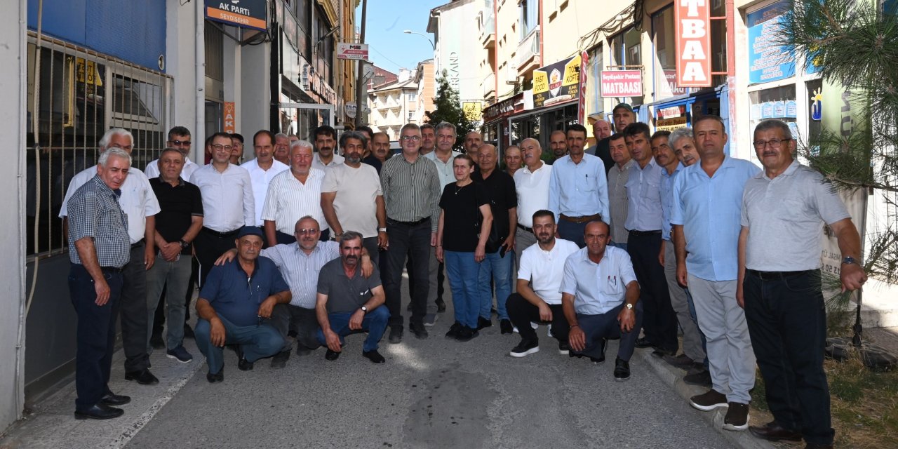 AK Parti Seydişehir teşkilatı muhtarları konuk etti