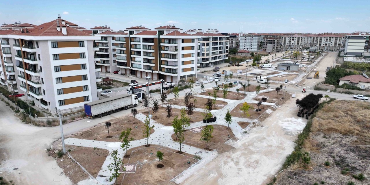 Karatay’da yeşil dönüşüm mahalle mahalle büyüyor