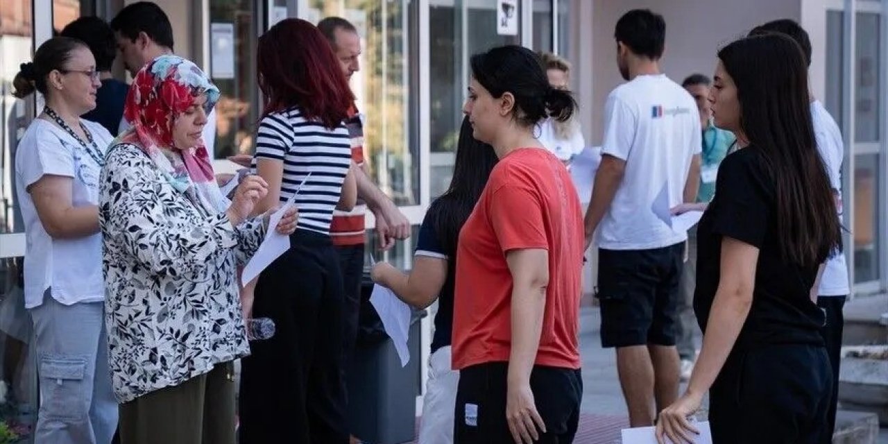 Konya'da KPSS için ter döküyorlar