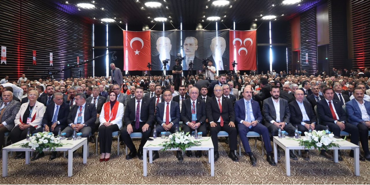 MHP Konya Olağan İl Kongresi yapıldı