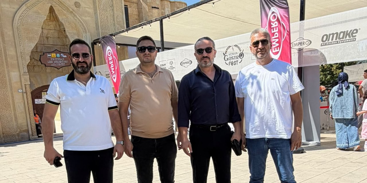 TÜRSAB Konya'dan Gastrofest'e ziyaret