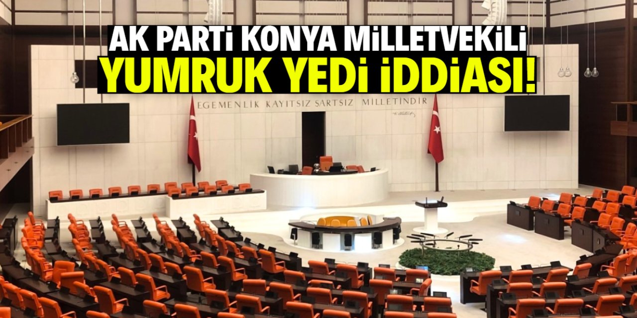 AK Parti Konya Milletvekili iyilik etti yumruk yedi iddiası!