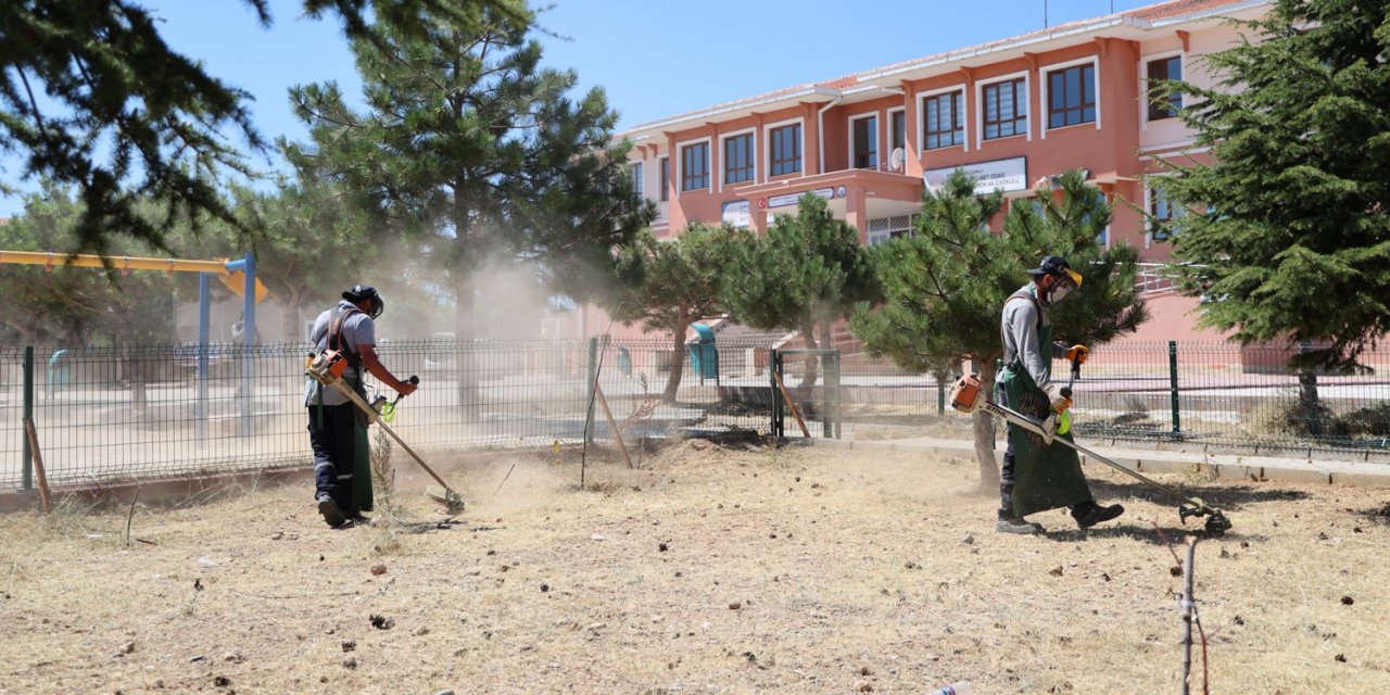 Selçuklu'da okullarda bakım ve temizlik