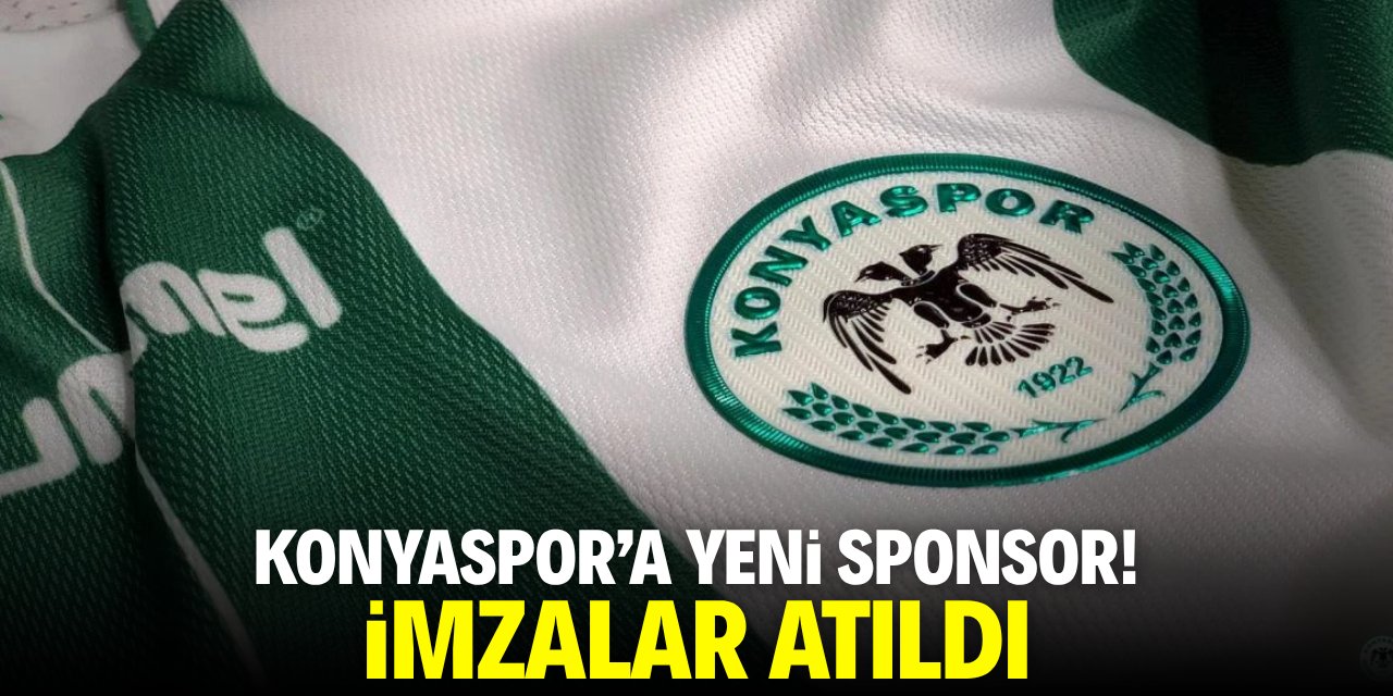 Konyaspor'a yeni sponsor! İmzalar atıldı