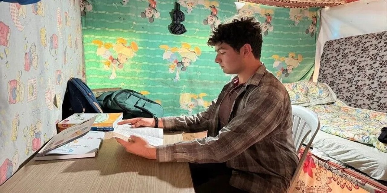 Naylon çadırdan Hacettepe Tıp'a