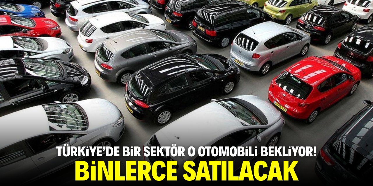 Türkiye'deki bir sektör o otomobili bekliyor! Binlerce satılacak
