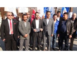 Cizre’de Suriye'deki Katliam Protesto Edildi