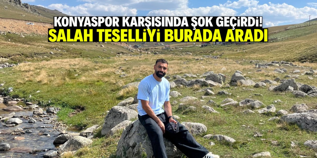 Konyaspor karşısında şok geçirdi! Yıldız oyuncu Salah teselliyi burada aradı