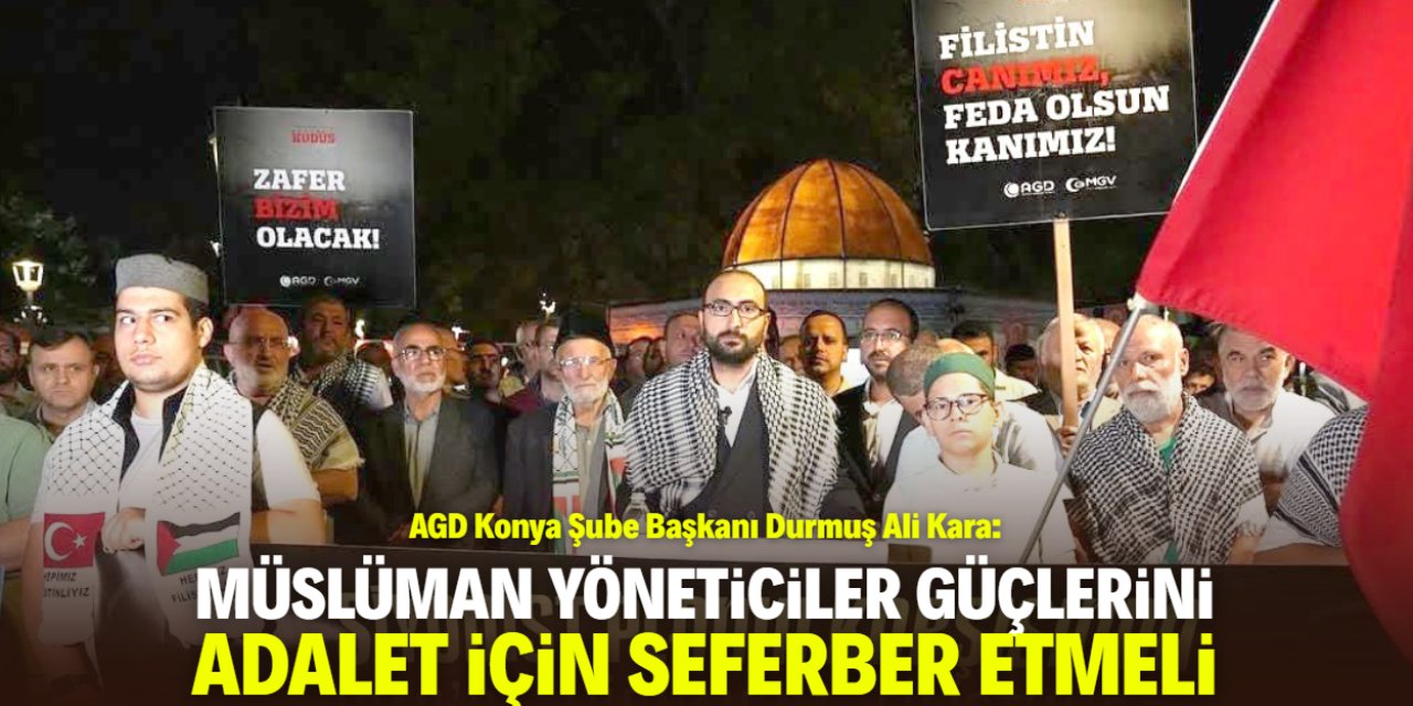 'Güçlerini adalet için seferber etmeliler'