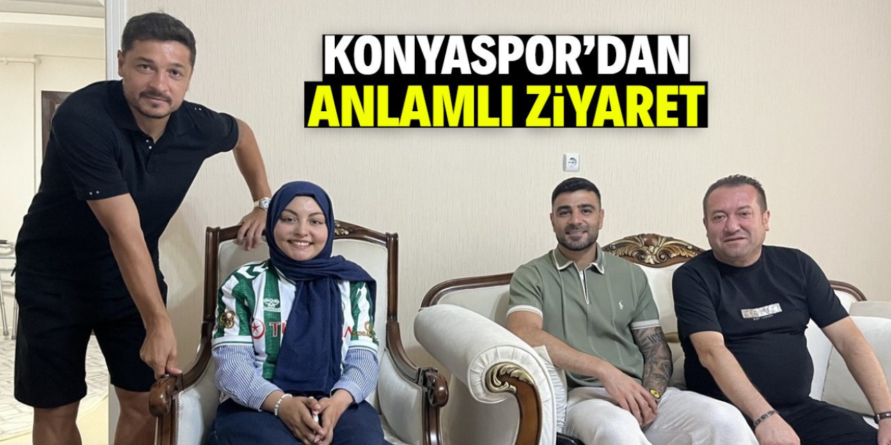 Konyaspor'dan anlamlı ziyaret