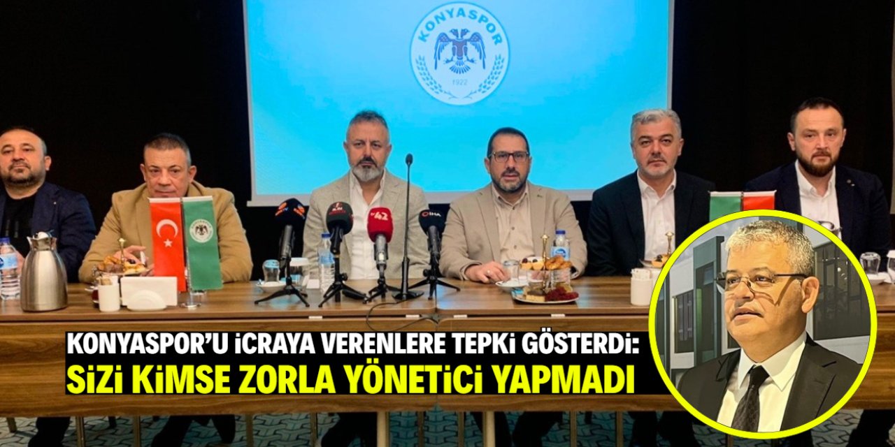 Konyaspor'u icraya veren eski yönetime cevap: Kimseden zorla para alınmadı!