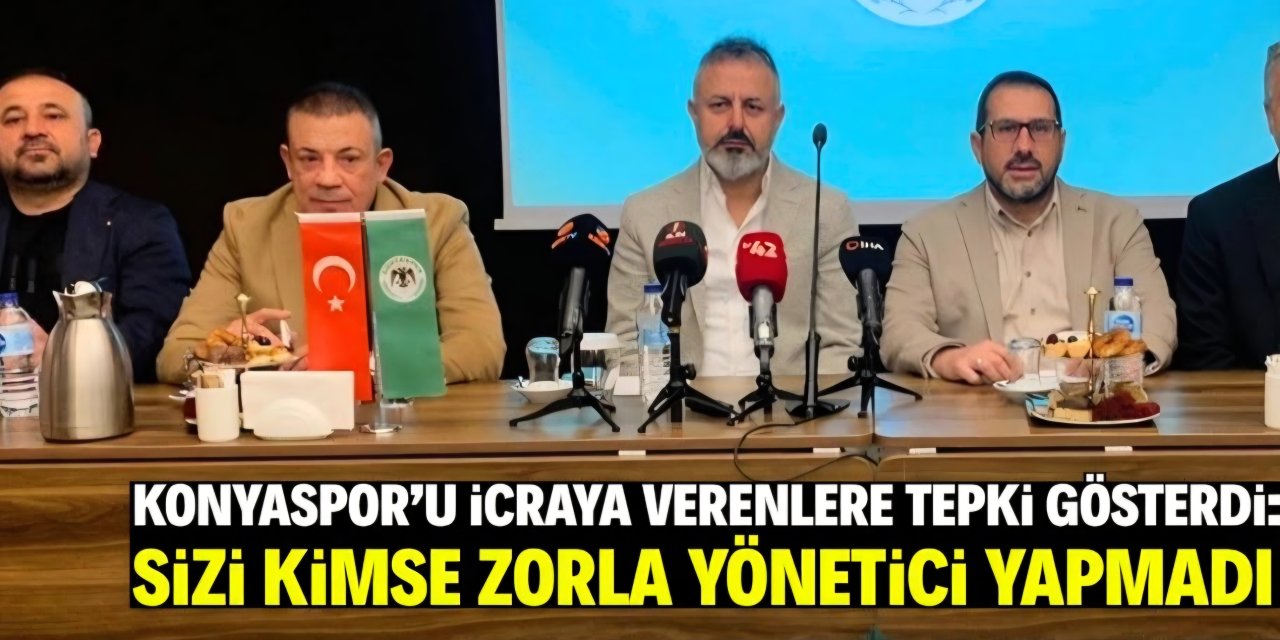 Konyaspor'u icraya veren eski yönetime cevap: Kimseden zorla para alınmadı!