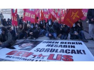 Meb Önünde ‘berkin Elvan’ Protestosu