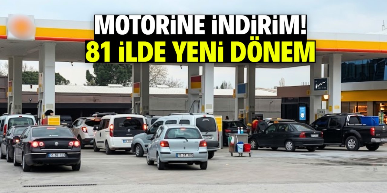 Motorine gelecek indirim miktarı belli oldu! 81 ilde yeni dönem