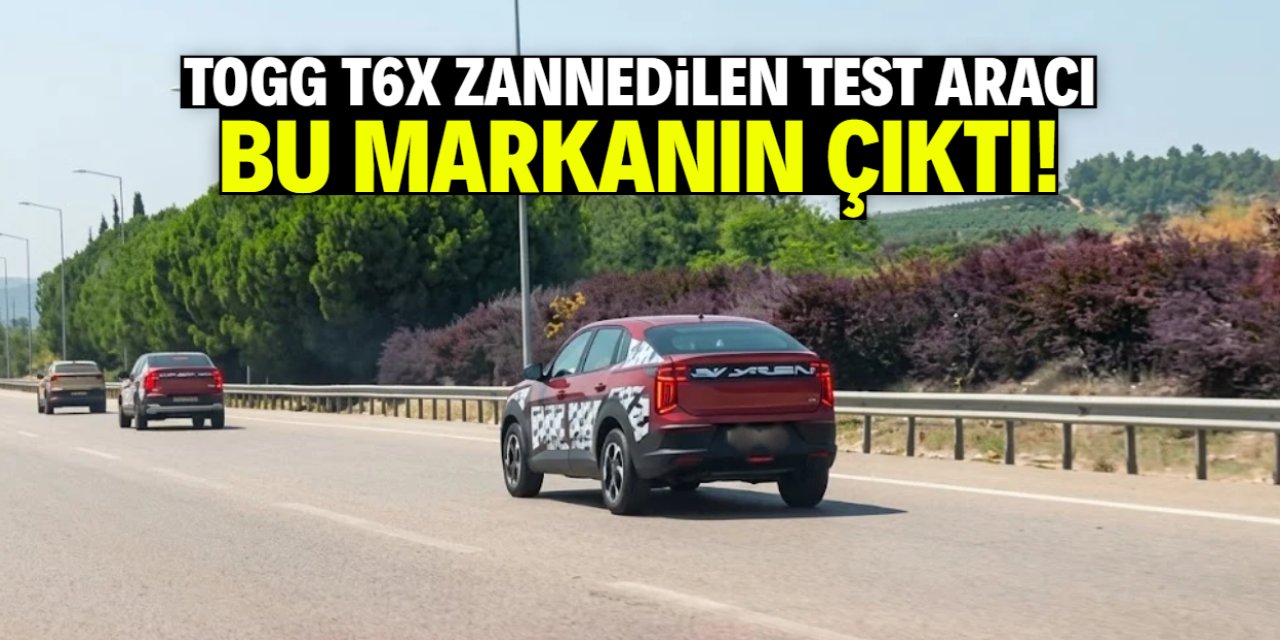 TOGG T6X zannedilen test aracı bu markanın çıktı! 1.3 milyon TL fiyat etiketi ayrıntısı