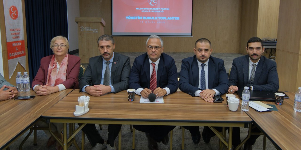 MHP Konya'dan ilk toplantı