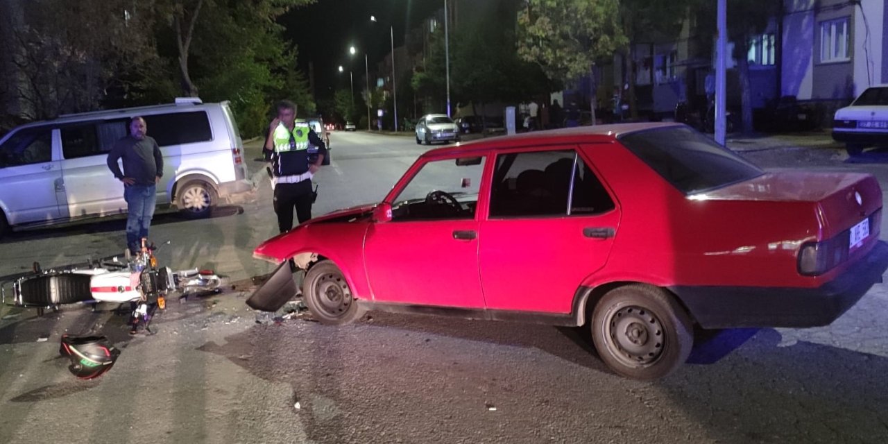 Konya'daki trafik kazasında 3 kişi yaralandı