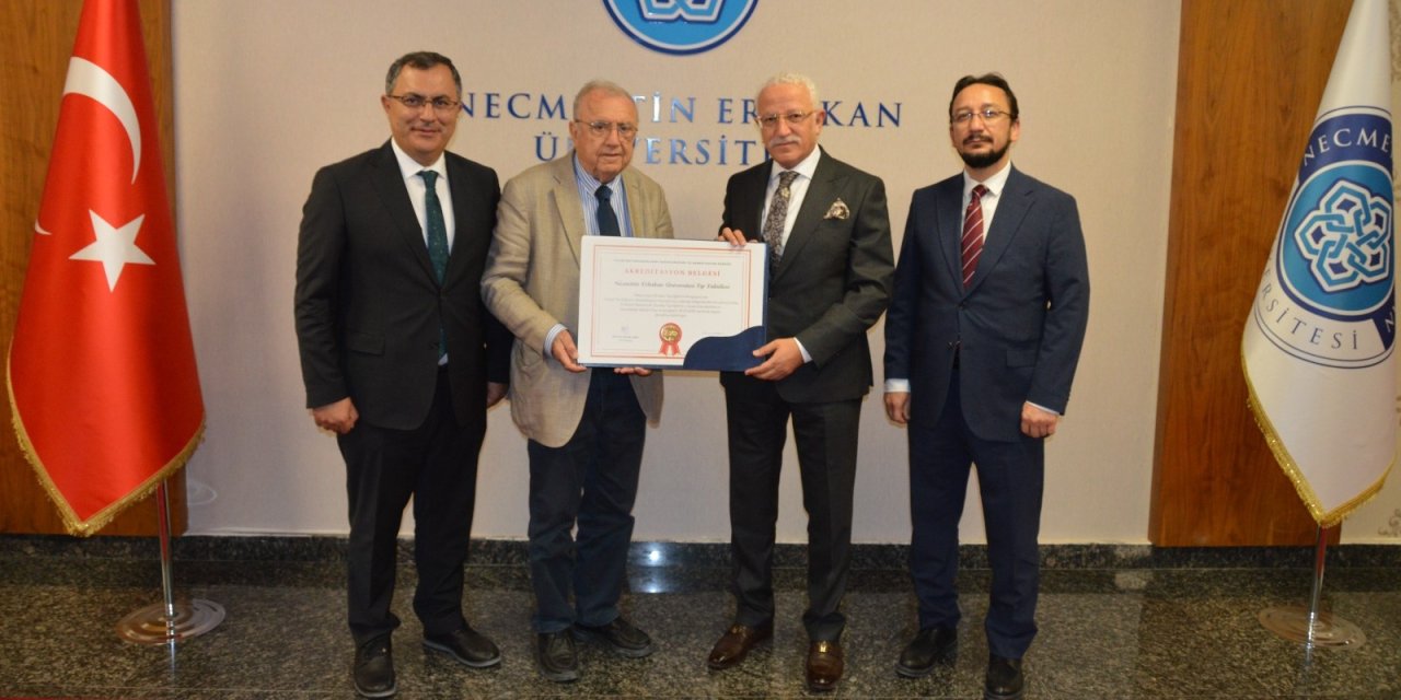 NEÜ Tıp Fakültesi'nin eğitim kalitesi tescillendi