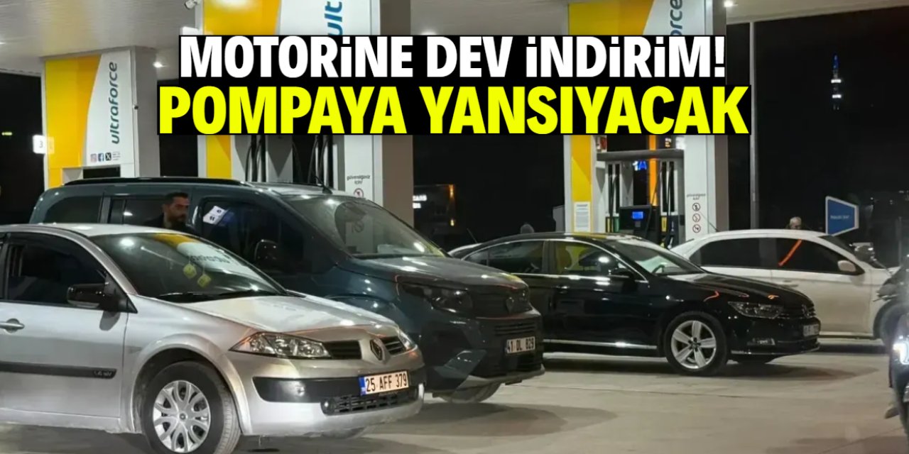 Motorin fiyatlarına yüksek indirim geliyor