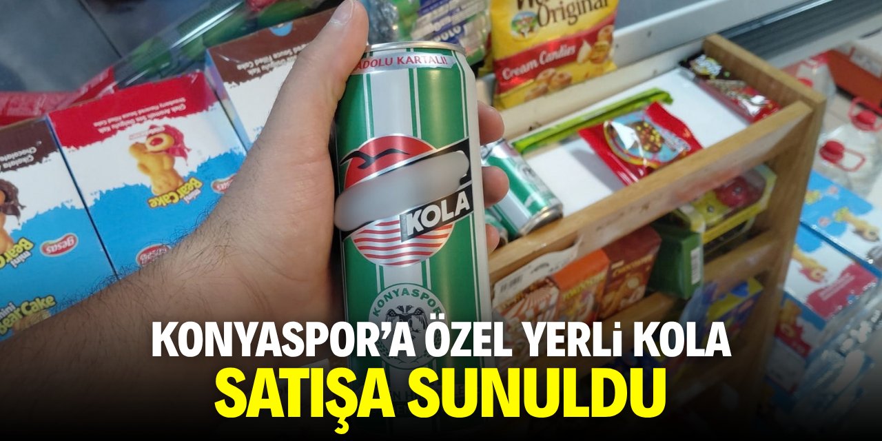 Konyaspor’a özel yerli kola satışa sunuldu