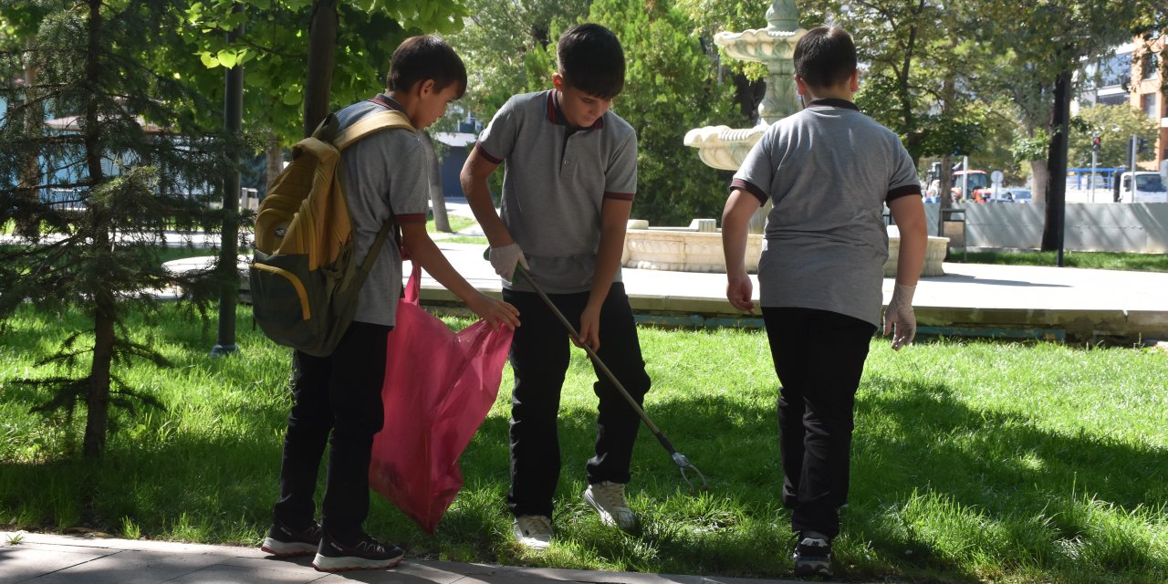 Karaman'da öğrencilere çevre eğitimi