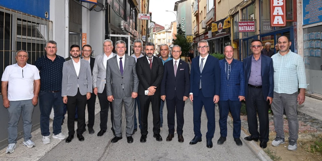 Milletvekili Dusak, Seydişehir'i ziyaret etti