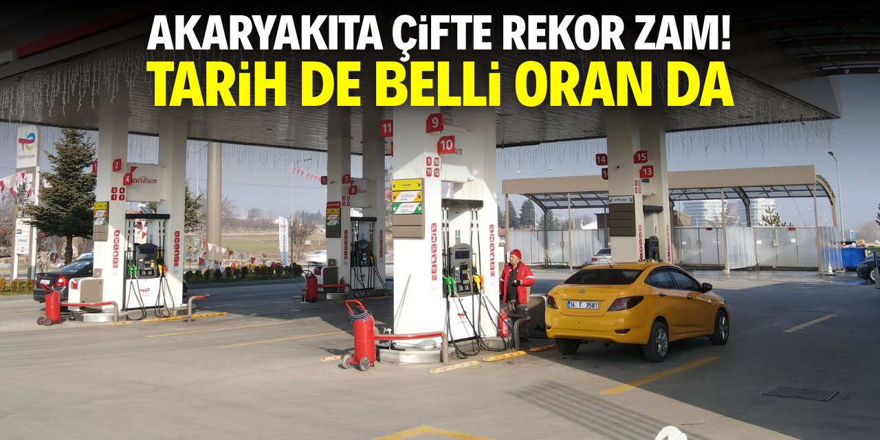 Akaryakıta çifte rekor zam! Sadece 3 gün kaldı