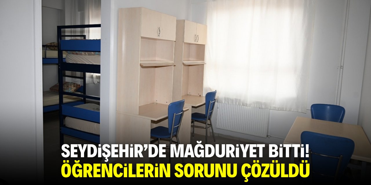 Seydişehir'de mağduriyet bitti! Öğrencilerin sorunu çözüldü